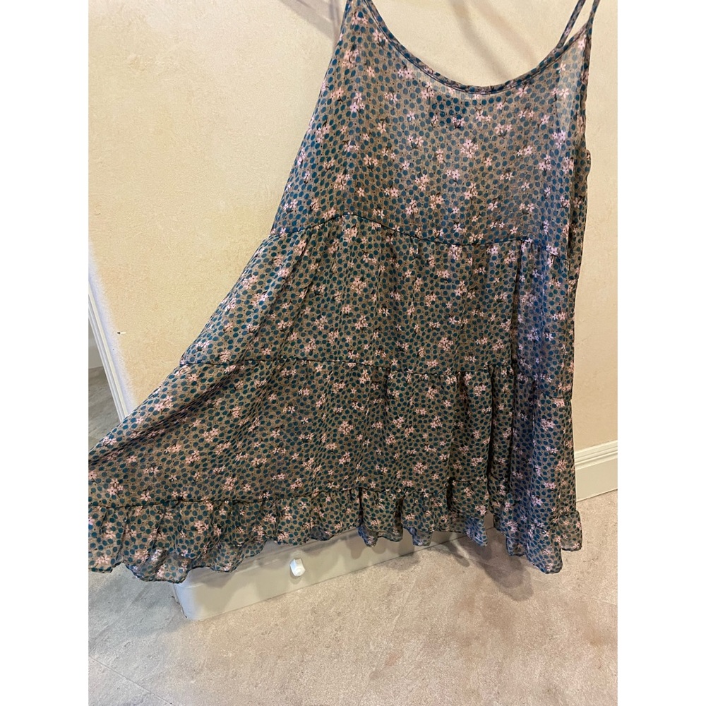 Floral cover up dress